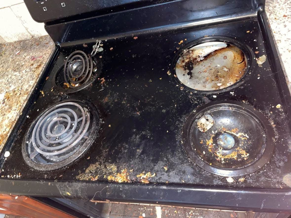 Before cleaning result 1